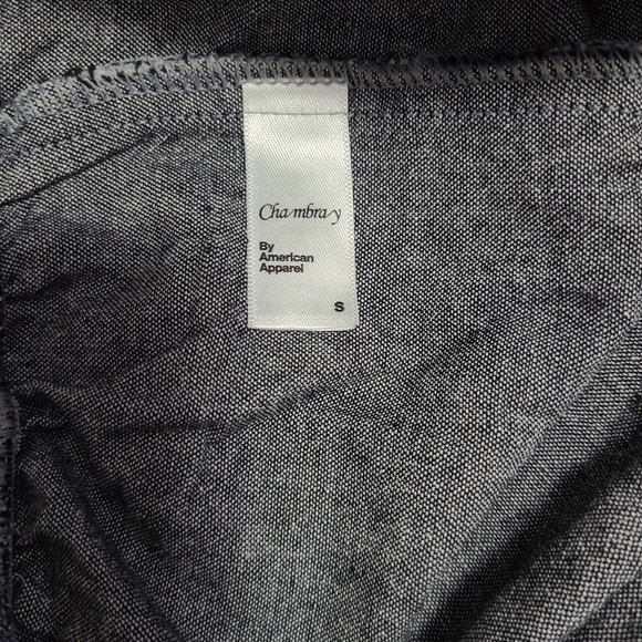 Womens Chambray romper - Picture 3 of 3